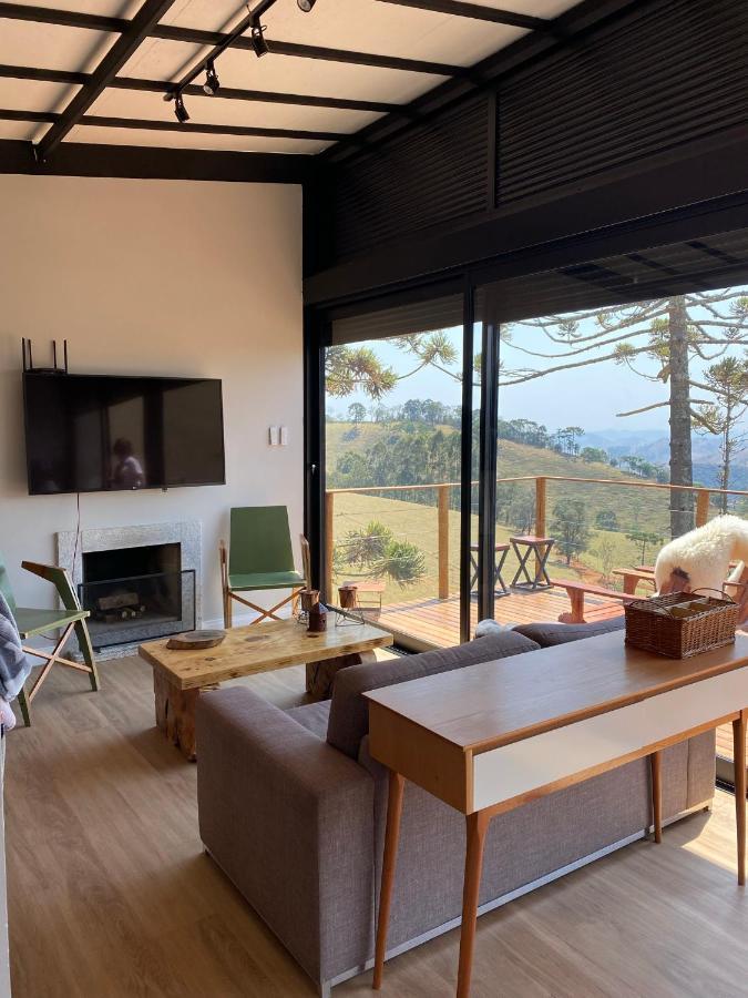 GonçalvesChale Oliva E Chale Salvia, Charmosos E Com Vista Da Mantiqueira别墅 外观 照片